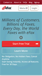Mobile Screenshot of efax.co.za