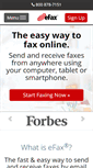 Mobile Screenshot of efax.com
